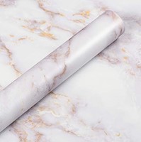 Encimeras papel de contacto de mármol de 15.8x78.8 Inch